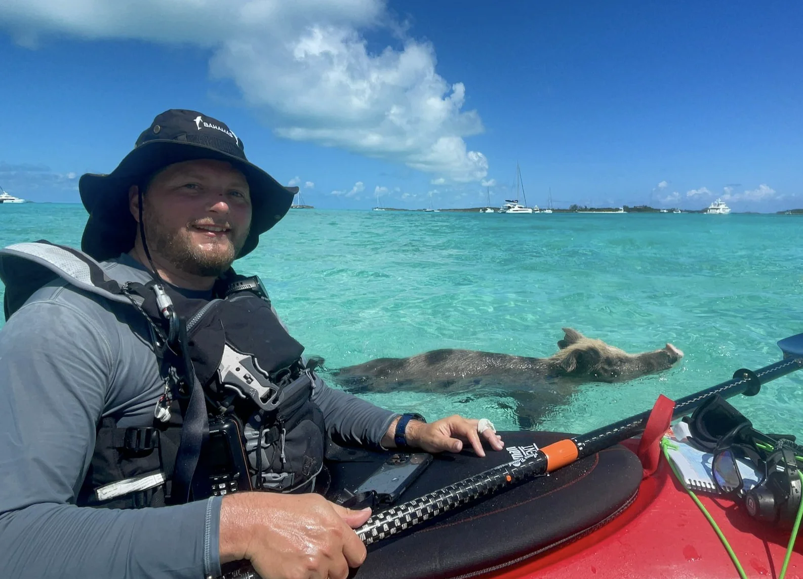 Wildlife encountered on the Bahamas expedition